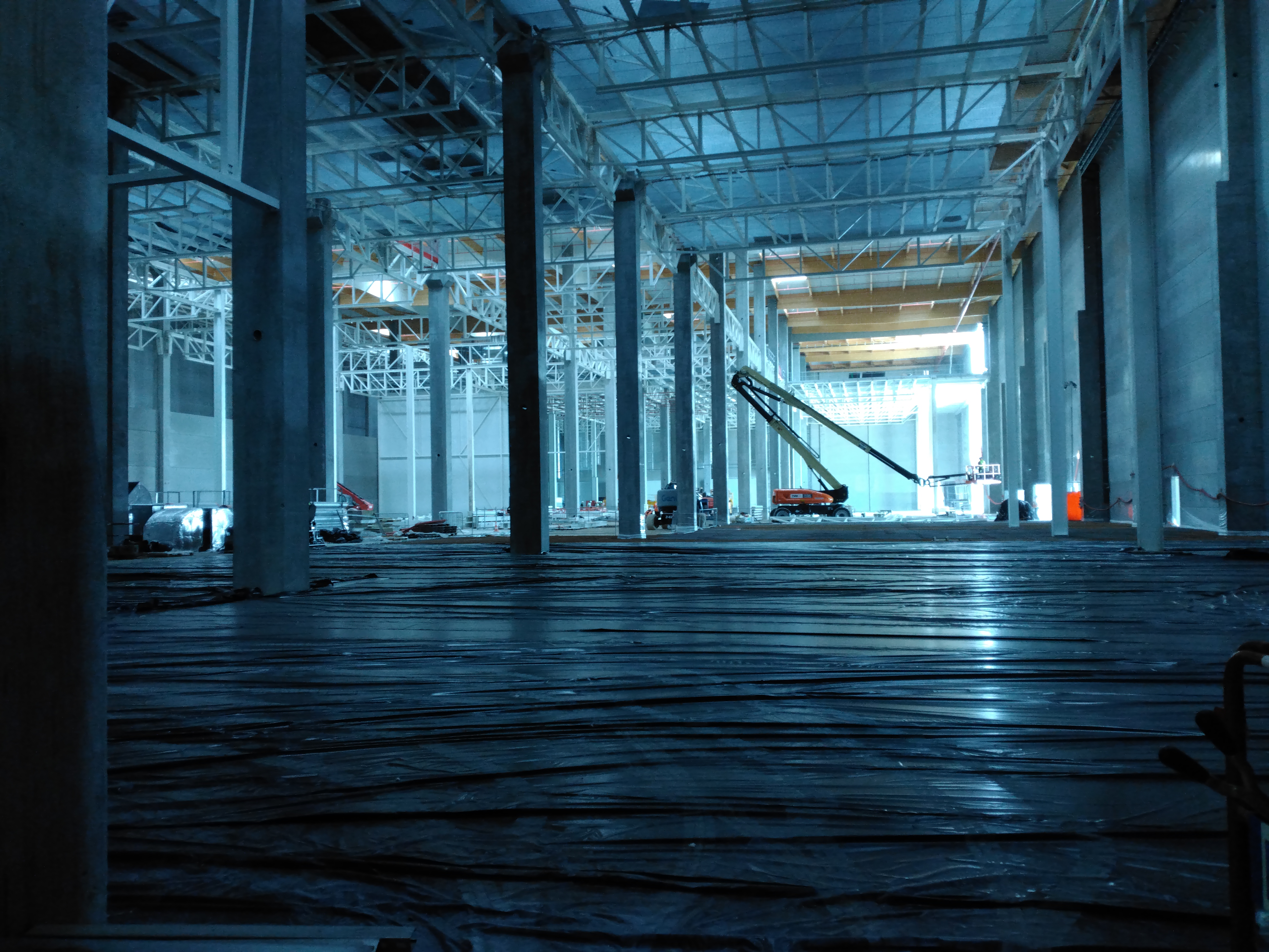 Bâtiment industriel — suivi de chantier — RL TOPO