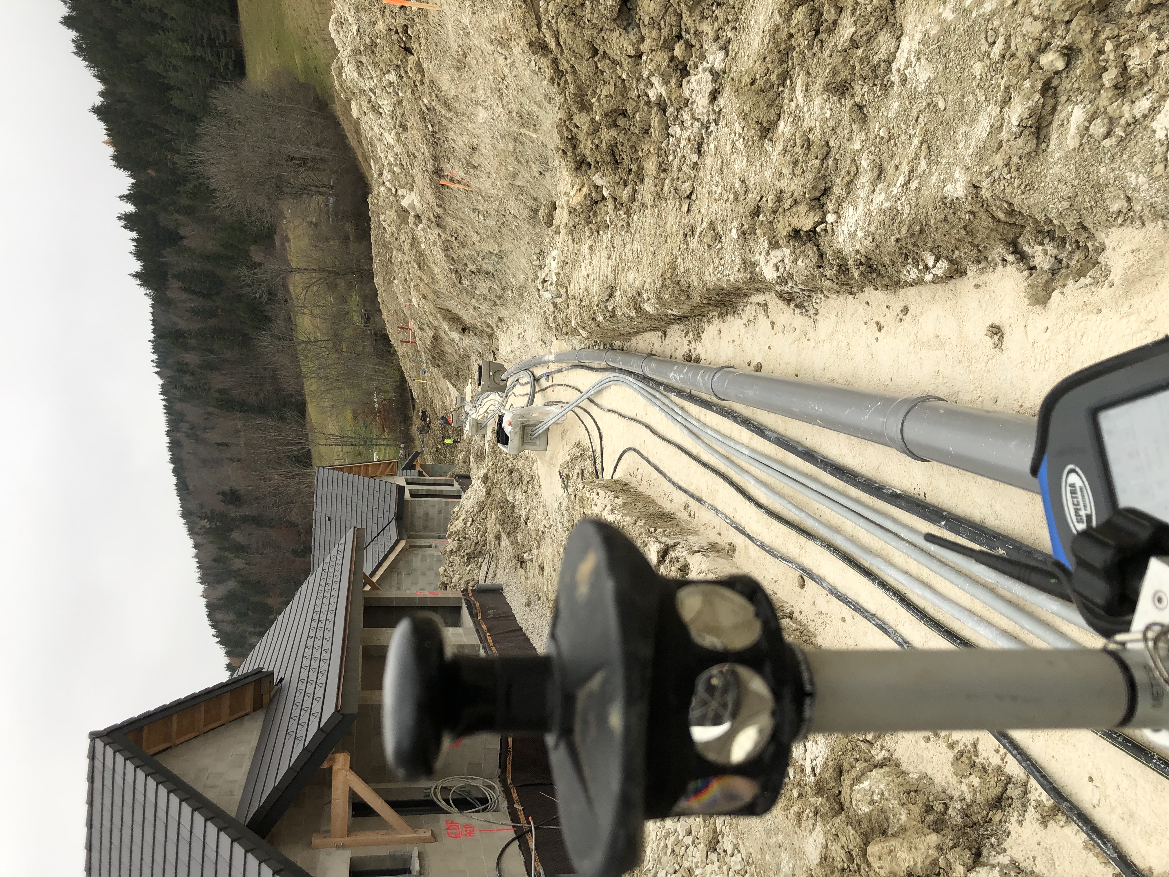 Implantation de réseaux en tranchée — RL TOPO